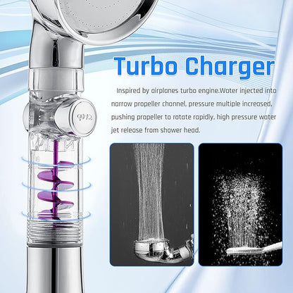 DUCHA TURBO CON PURIFICADOR