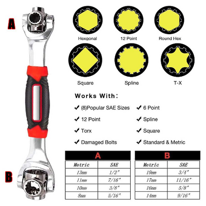 LLAVE UNIVERSAL 48 EN 1